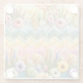 Frühjahrs Osterfreude Glasuntersetzer (Rückseite)