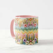 Frühjahrs Osterfreude Tasse (Vorderseite Links)