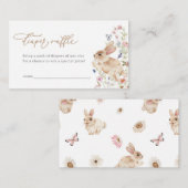 Frühjahrs-Ostersonne Kinderdusche Windelwaschkarte Platzkarte (Vorne/Hinten)