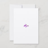 Frühjahrs-Party mit Redbud-Einladung Einladung (Rückseite)