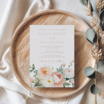 Frühjahrs-Pfirsichblütenblüte Hochzeitsfeier Rose 