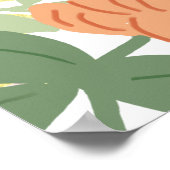 Frühjahrs-Rose Blütenunterstützung wird bald gut Poster (Ecke)