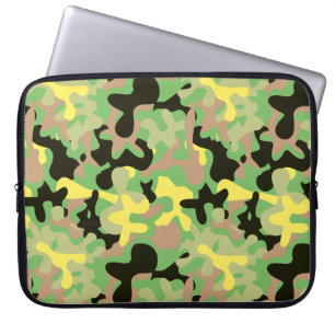Frühjahrs-Signature-Camo Laptopschutzhülle