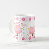 Frühjahrs- und Vogelarten nach Maß Kaffeetasse (Vorderseite Links)