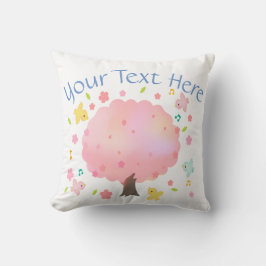 Frühjahrs- und Vogelarten nach Maß Kissen