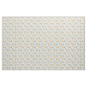Frühjahrs-Wildblumen auf Off White Stoff (Yard (91,4 cm))