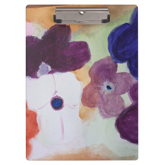 Frühjahrsanemonen Klemmbrett (Vorderseite)