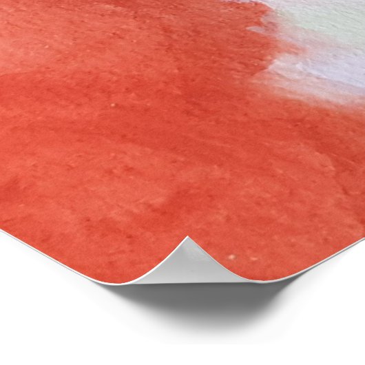 Frühjahrsanemonen Poster (Ecke)