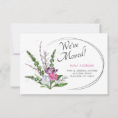 Frühjahrsankündigung Dankeskarte (Vorderseite)