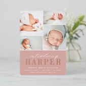 Frühjahrsankündigung des Fotos "Classic Introducti Folieneinladung (Stehend vorne)