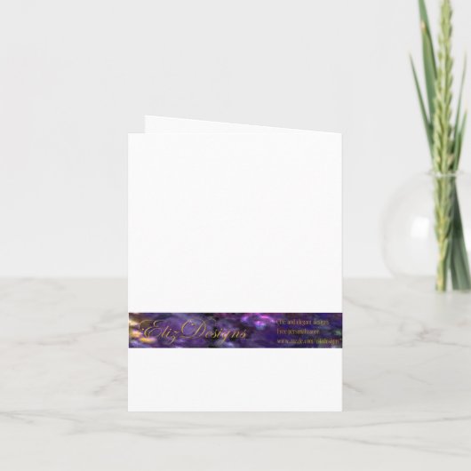 Frühjahrsankündigung Einladung (Rückseite)