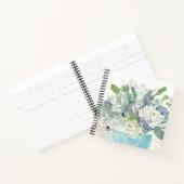 Frühjahrsanordnung - WasserfarbenBouquet Notizblock (Innenseite)
