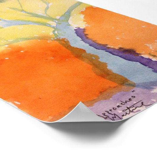 Frühjahrsansätze Poster (Ecke)