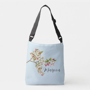 Frühjahrsapfel blüht Crossbody Bag Tragetaschen Mit Langen Trägern