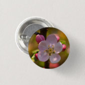 Frühjahrsapfelblüte Button (Vorne & Hinten)