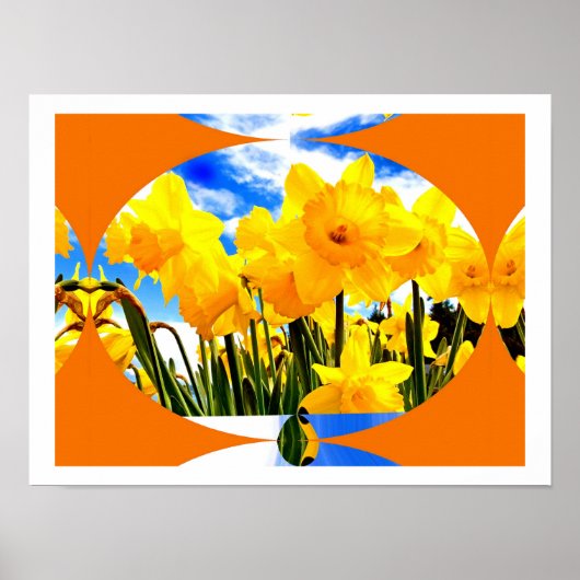 Frühjahrsausbruch Poster (Vorne)