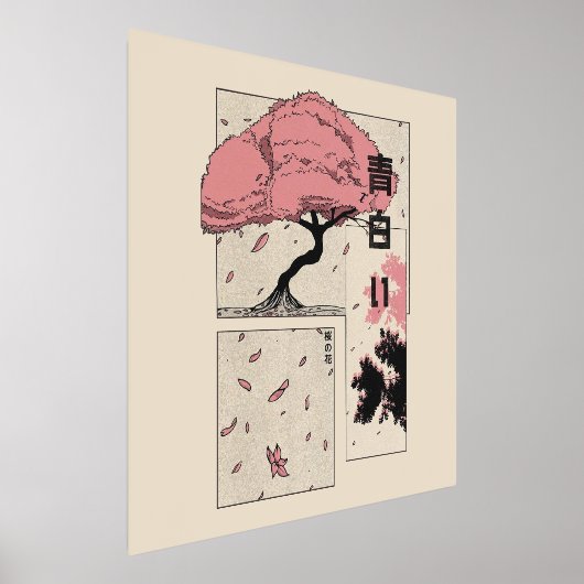 Frühjahrsbaum Foliendrucke (Ablage )