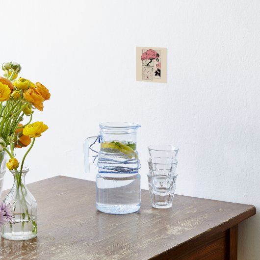 Frühjahrsbaum Foliendrucke (Ablage(Küche))