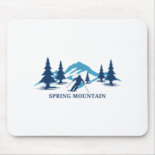 Frühjahrsberg Pennsylvania Skigebiet Skifahren Mousepad