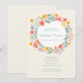 Frühjahrsbeschwörung Einladung (Vorne/Hinten)