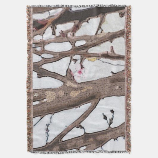 Frühjahrsblanket Decke (Vorderseite Vertikal)