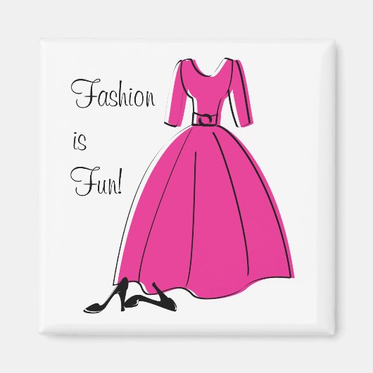 Frühjahrsblende Mode Magnet (Vorne)