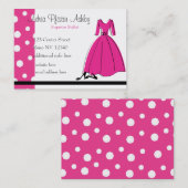 Frühjahrsblende Mode Visitenkarte (Vorne/Hinten)