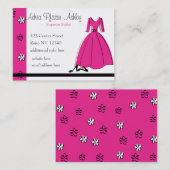 Frühjahrsblende Mode Visitenkarte (Vorne/Hinten)