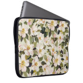 Frühjahrsblossom Baumzweige Muster Laptopschutzhülle (Vorne Rechts)