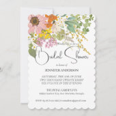 Frühjahrsblume Garten Brautparty Brautparty I Einladung (Vorderseite)