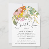 Frühjahrsblume Garten Brautparty Brautparty I Einladung (Vorderseite)