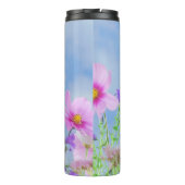 Frühjahrsblumen Design-24681 Thermosbecher (Rückseite)