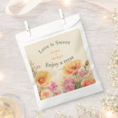 Frühjahrsblumenhochzeit Geschenktütchen (Ausgeschnitten)