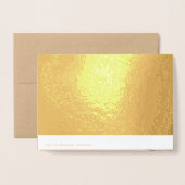 Frühjahrsblüte Bamboo Happy Vietnamese Tet Luxus Folienkarte (Rückseite mit Umschlag)