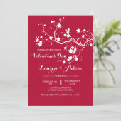 Frühjahrsblüte Einladung (Stehend Vorderseite)