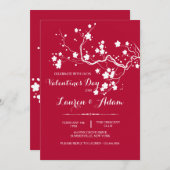 Frühjahrsblüte Einladung (Vorne/Hinten)