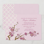 Frühjahrsblüte Einladung (Vorne/Hinten)