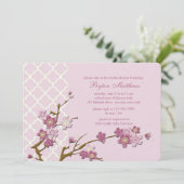 Frühjahrsblüte Einladung (Stehend Vorderseite)