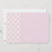 Frühjahrsblüte Einladung (Rückseite)