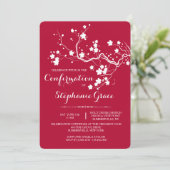 Frühjahrsblüte Einladung (Stehend Vorderseite)