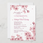 Frühjahrsblüte Einladung (Vorderseite)