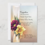 Frühjahrsblüte Einladung (Vorderseite)