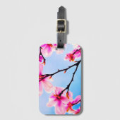 Frühjahrsblüte Gepäckanhänger (Vorderseite Vertikal)