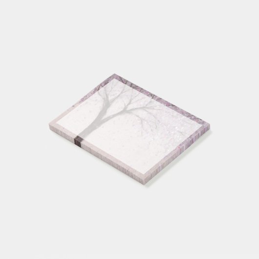 Frühjahrsblüte II Post-it Klebezettel (angewinkelt)