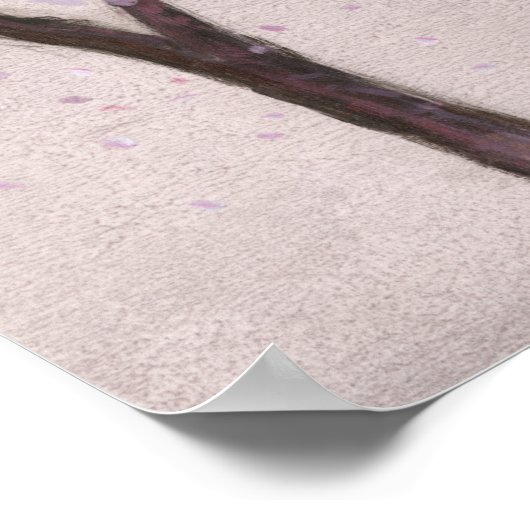 Frühjahrsblüte II Poster (Ecke)