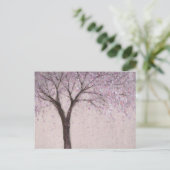 Frühjahrsblüte II Postkarte (Stehend Vorderseite)