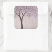 Frühjahrsblüte II Quadratischer Aufkleber (Tasche)