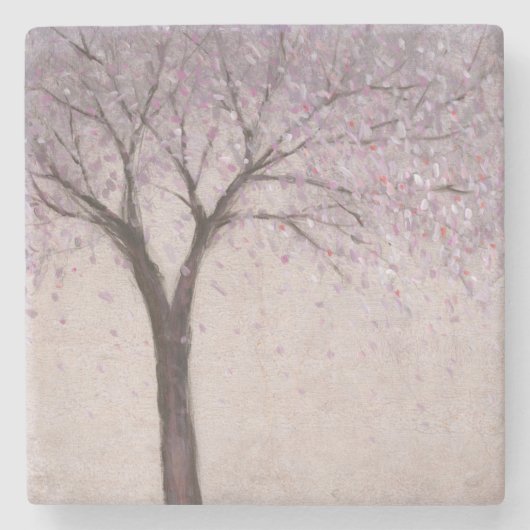 Frühjahrsblüte II Steinuntersetzer (Vorderseite)