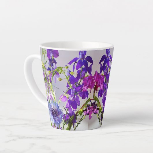 Frühjahrsblüte Latte Tasse (Linke Ecke)