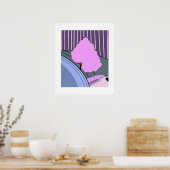 Frühjahrsblüte – Minimaler saisonaler Poster von S (Küche)